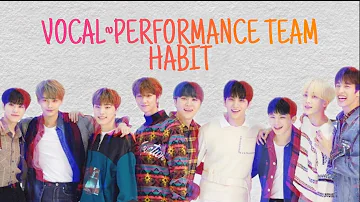 Seventeen Habit〜 Vocal Team • Performance Team (Stage Mix-Split Audio)