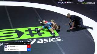 Helen Maroulis hits a DIRTY 4-pointer 😳