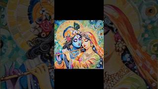 ​Where there is Radhe, there is Krishna.Capturing eternal love on canvas🥰❤️ #ArtShorts #RadhaKrishna