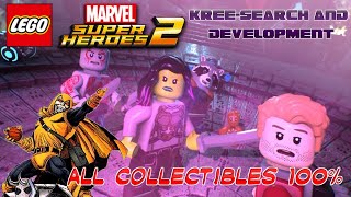 Lego Marvel Super Heroes 2 - Level 12 Kree-Search And Development 100% Guide All Collectibles