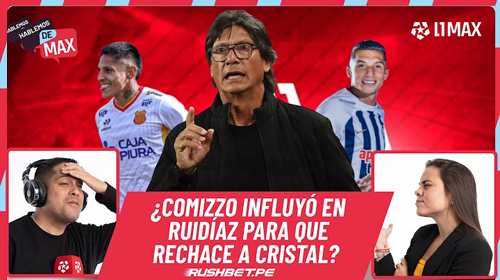 RUIDÍAZ LE DICE QUE NO A #SPORTINGCRISTAL | ¿KEVIN SERNA REGRESA A ALIANZA LIMA?