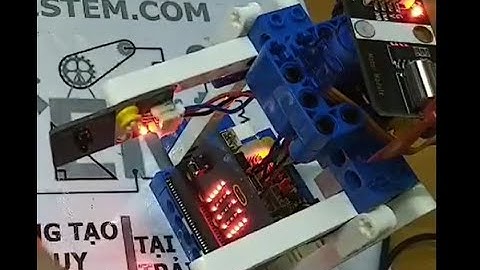 ✨✨✨Mô hình 04 - Quạt quay remote - Bộ Kit Microbit PH2.0 (https://dochoistem.com)
