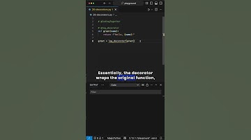 Decorators in Python