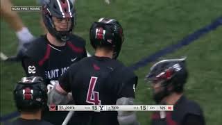 Drive Underneath Rollback - Matt Boomer Saint Joseph s Men s Lacrosse