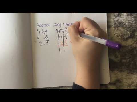 Addition Using the Standard Algorithm