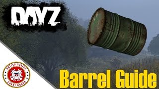 DayZ Standalone 0.59 | Barrel Guide (Storage, Crafting)