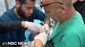 Watch: Doctors save the baby of pregnant woman killed in an airstrike on Rafah