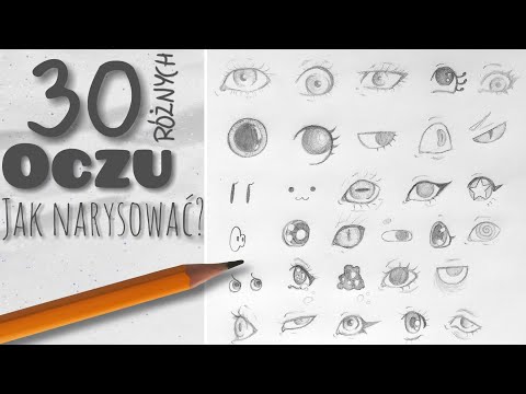 Wideo: Jak Narysować Duże Oczy