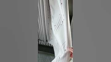 To make boutique curtains,you only need a high temperature curtain setting machine #curtains