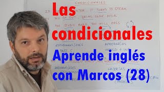 Las condicionales. Aprende inglés con Marcos (28).