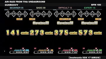 【IIDX 17 SIRIUS】AIR RAID FROM THA UNDAGROUND【DDRxTargon Stepmania EDIT charts】