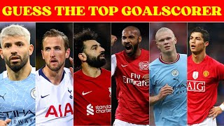 Premier League Top Goalscorers (1992-2023) | Can You Guess Them All? 🤔