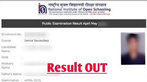 NIOS 10th April Result Release date 2025 | How to check NIOS 10th Result 2025 | NIOS 10th Result