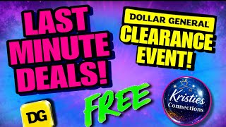 🏃‍♀️🏃‍♂️HURRY! NOT MUCH TIME LEFT! AWESOME DOLLAR GENERAL CLEARANCE EVENT DEALS!!!