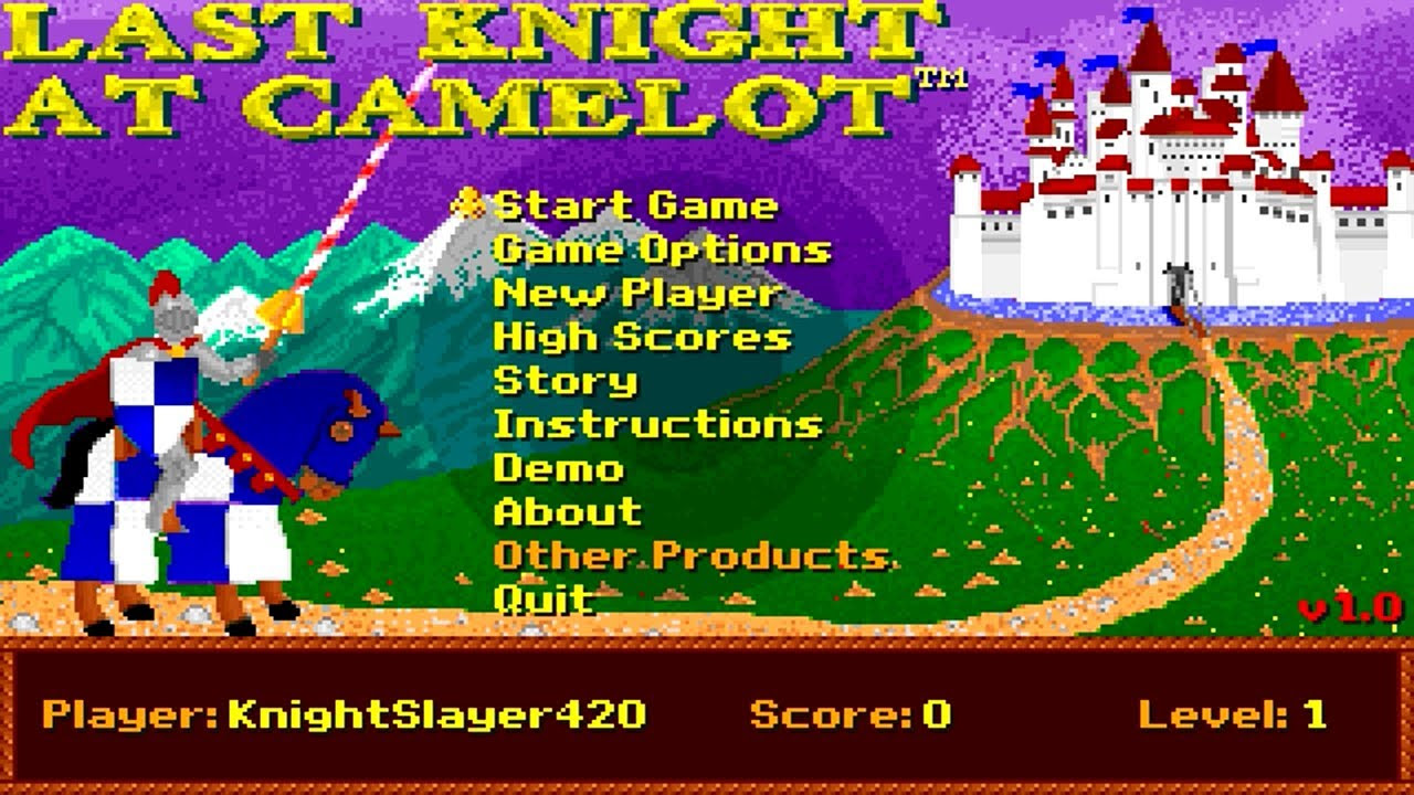 Obscure Games: Last Knight In Camelot