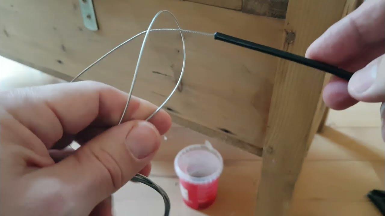 Internal cable routing trick no no special tools YouTube