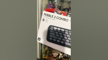 LOGITECH PEBBLE 2 COMBO WIRELESS KEYBOARD AND MOUSE! 🔥 #logitechkeyboard #logitech