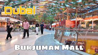 Dubai Walking Tour 4K - Dubai Burjuman Mall - United Arab Emirates 🇦🇪