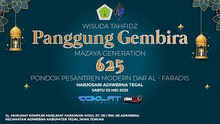 LIVE! PANGGUNG GEMBIRA WISUDA TAHFIDZ PONPES DAR AL FARADIS ADIWERNA | HARJOSARI ADIWERNA TEGAL