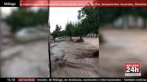 🔴Noticia - Las fuertes lluvias inundan varias poblaciones en Sevilla