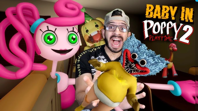 Jogamos Espanque o Wuggy e encontramos o Barry! [Poppy Playtime Chapter 2  Android ○ P2] 