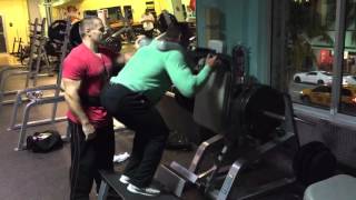 Johan Fehd Karouani And Ifbb Pro Stefan Havlik Intense Quad Workout, Part 2