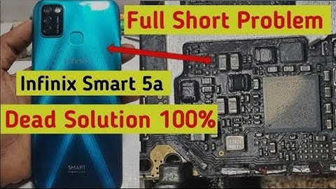 Infinix smart 5 x657 dead problem full short solution 