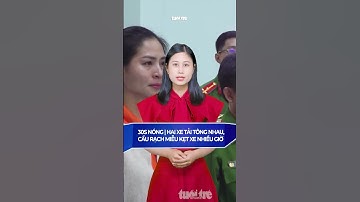 30s Nóng: Hai xe tải tông nhau, cầu Rạch Miễu kẹt xe nhiều giờ #shorts