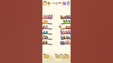 bird sort color game level 468 #games #gameartdesign #gameplay #gamedesign #gamedevelopment