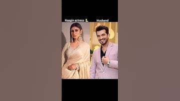 Naagin actress 🐍 with her Husband ❤️ | #husband #husbandwife #naagin #nagin #naginsong #cutecouple