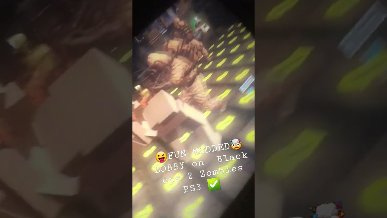 Black ops 2 Zombies 🔥 (ps3) FUN , FRIENDLY  Modded Lobby ✅ 💚
