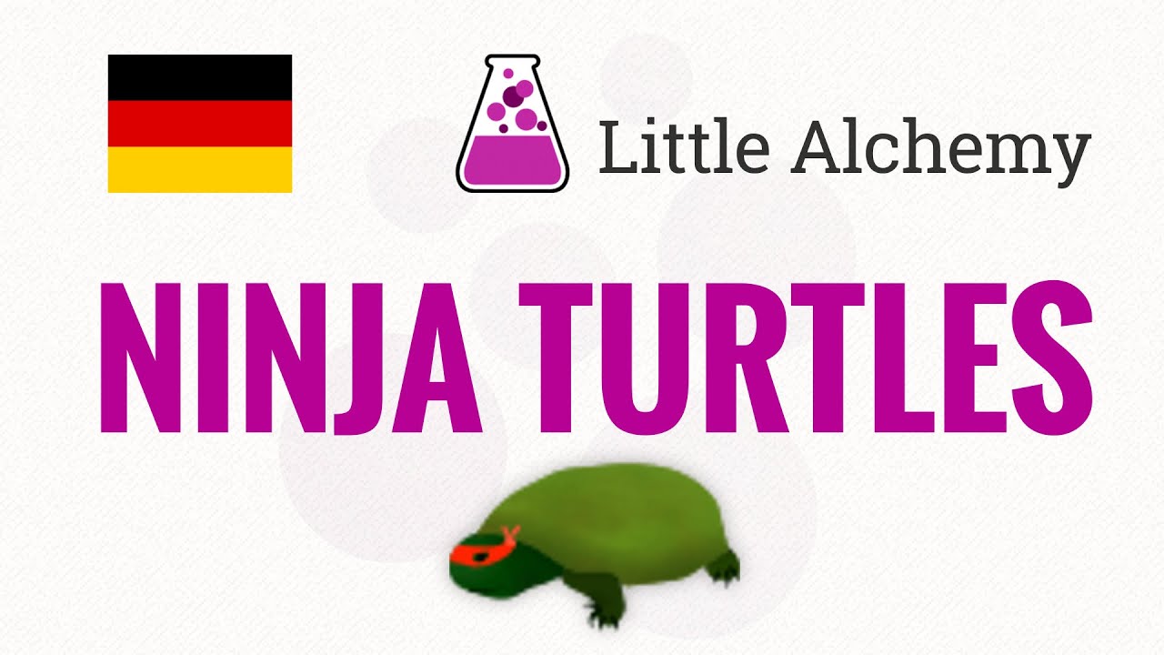 Wie man die NINJA TURTLES in Little Alchemy macht