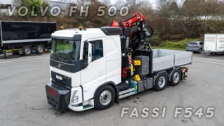 VOLVO FH 500 mit FASSI F545 RA 2.27 | LYMA Kran und Fahrzeugbau