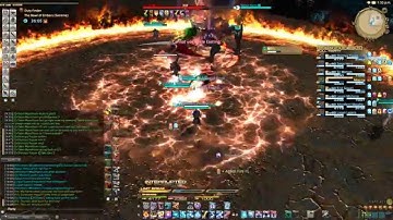 FFXIV 2.15. Ifrit Extreme (BLM PoV)