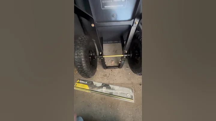 Awesome Gorilla dual wheel kit for wheelbarrow. 👍👍 #homedepot #construction #wheelbarrow #awesome