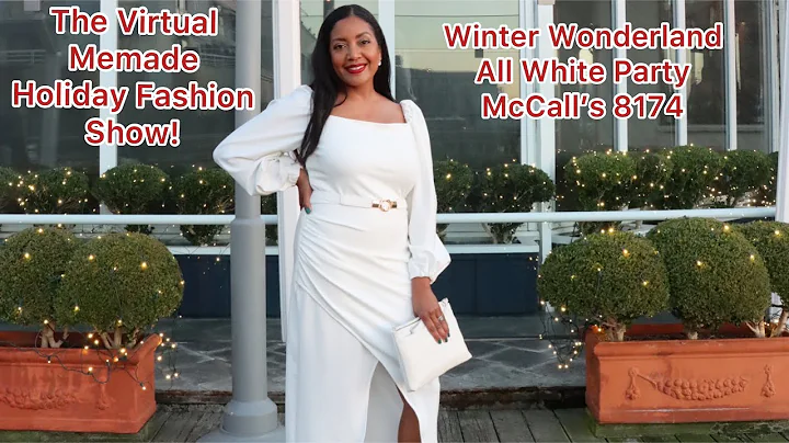 McCalls 8174 - Winter Wonderland All White Party! ...
