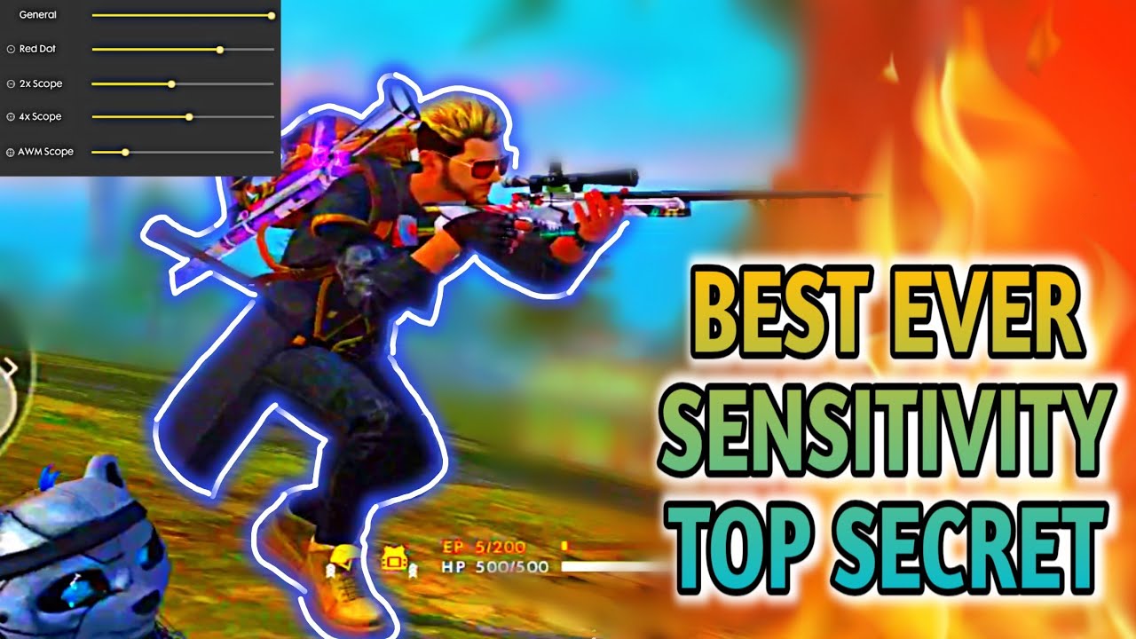 BEST SENSITIVITY IN FREE FIRE - Top Secret For Every ...