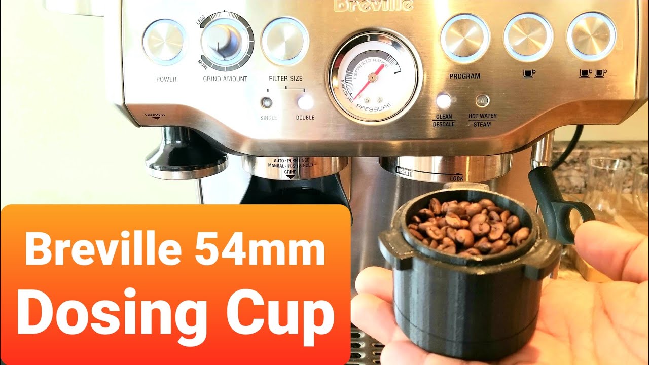 Dosing Cup Breville 54mm - YouTube