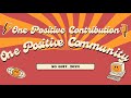FPS Unveils No Guff Week&#39;s Empowering Theme: &quot;One Positive Contribution, One Positive Community&quot;.