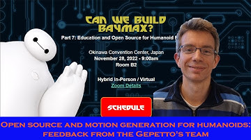 [CWBB2022] Open source and motion generation for humanoids: feedback from the Gepetto