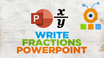 How to Write Fractions in PowerPoint