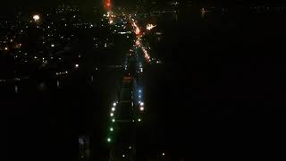 Suasana sanggau pada malam tahun baru