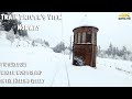 TRAIN DRIVER'S VIEW PREMIERE: Winter Wonderland in the Halling Valley