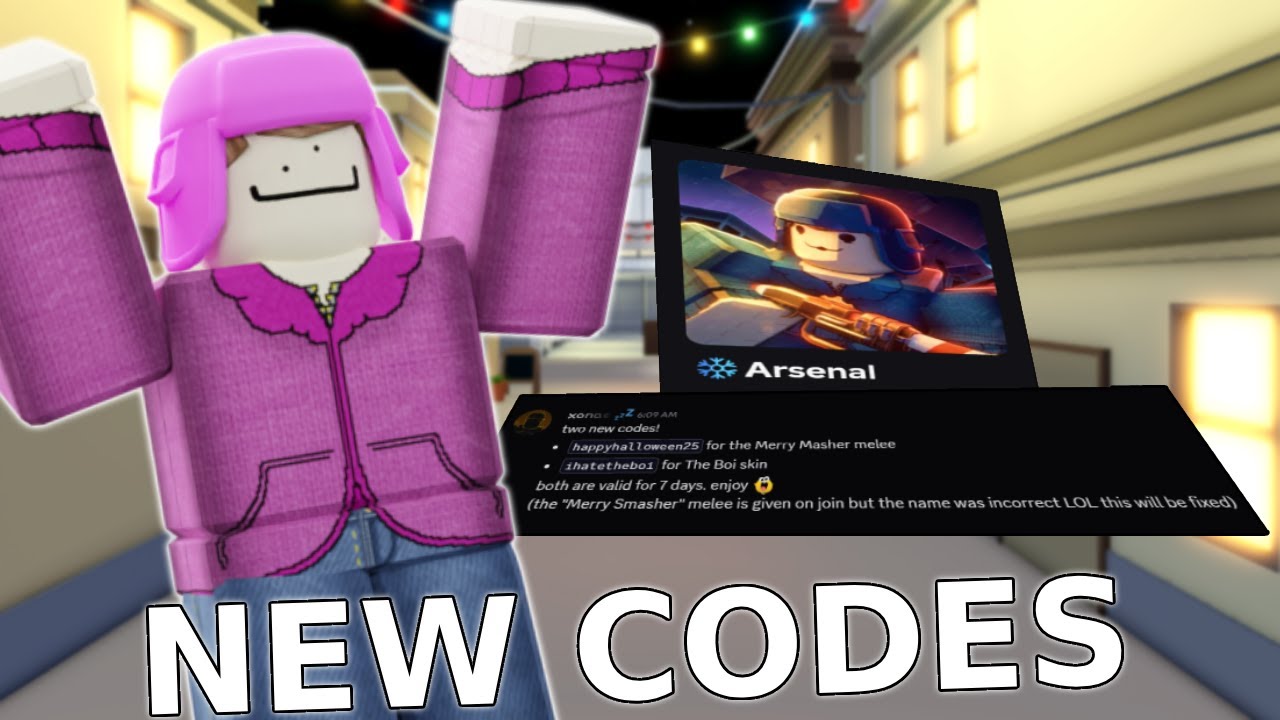 HOW TO GET THE BOI IN 2025.. 2 NEW CODES (Roblox Arsenal)