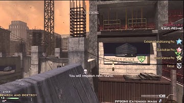 MW3 GB 4v4 SnD on Hardhat