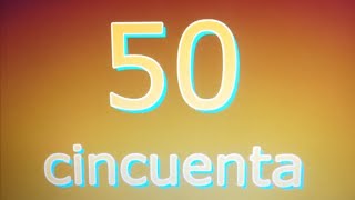 Spanish Numbers - Count to 50 - Spanish - Learn Spanish