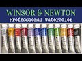 Winsor and Newton Professional Watercolors