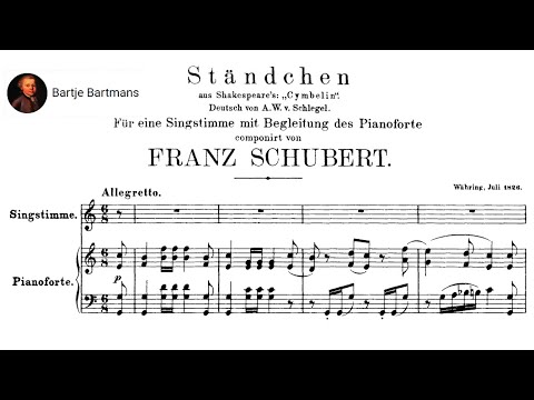 Schubert/Schoenberg - Ständchen, D889 (1826, arr. 1921) - YouTube