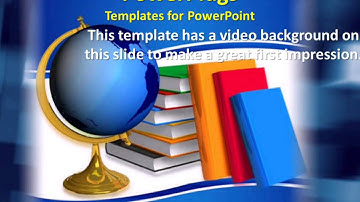EducationGlobe_co_VT_08 CrystalGraphics.com PowerPoint Video Enhanced Templates