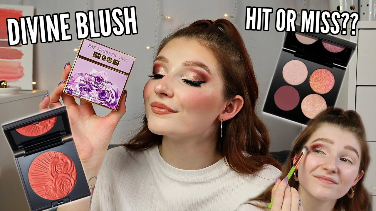 PAT MCGRATH DIVINE BLUSH REVIEW | (Divine Blush and Luxe Quad: Voyeuristic Vixen)